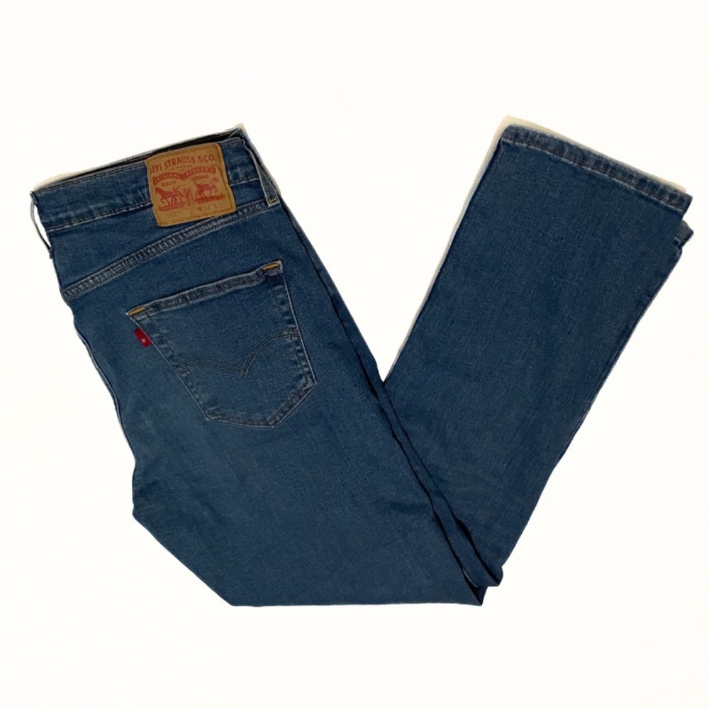 Levis 514 Jeans Mens Denim Blue W34 L32 Straight Leg